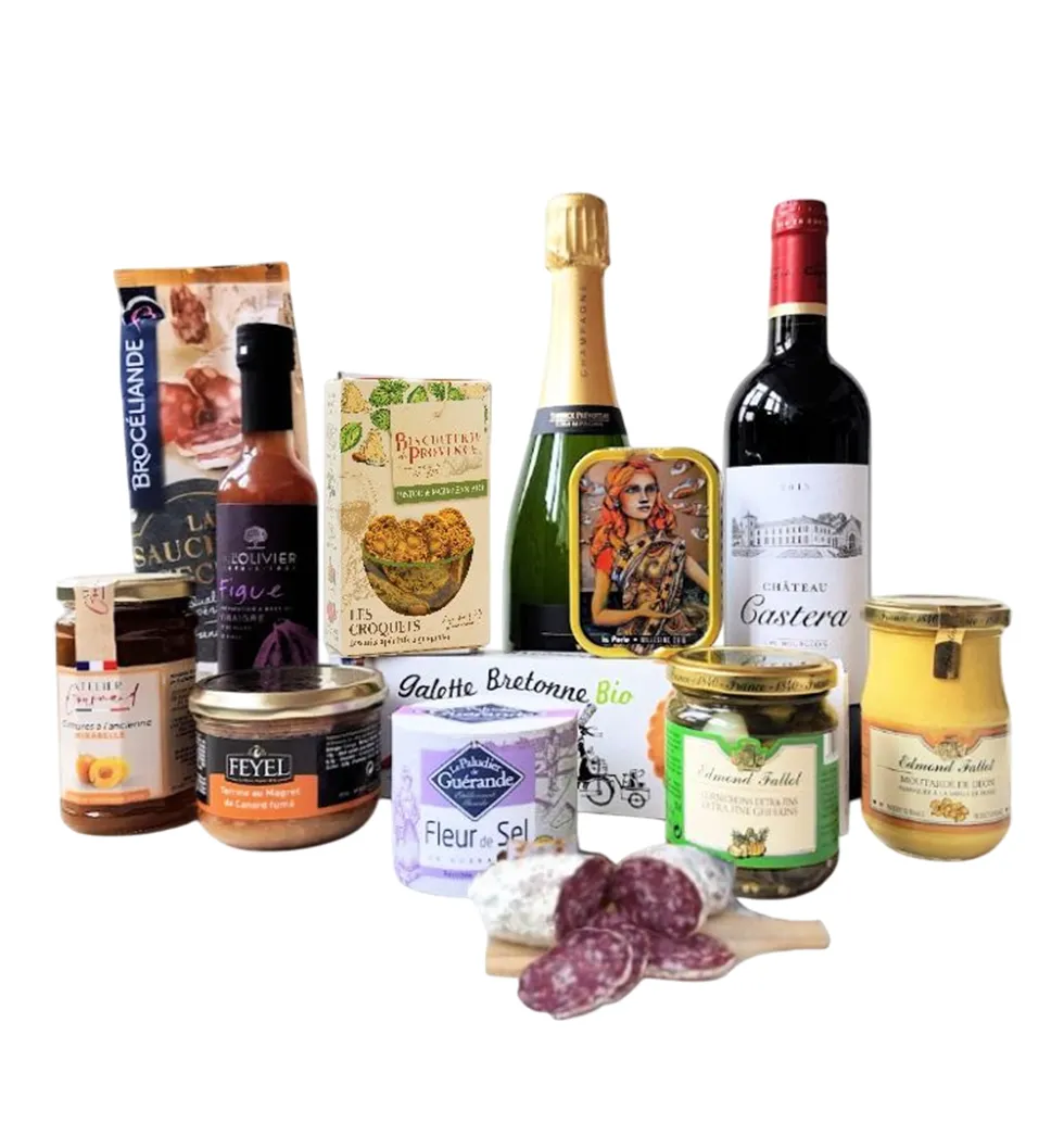 French Culinary X-Mas Elegance Basket