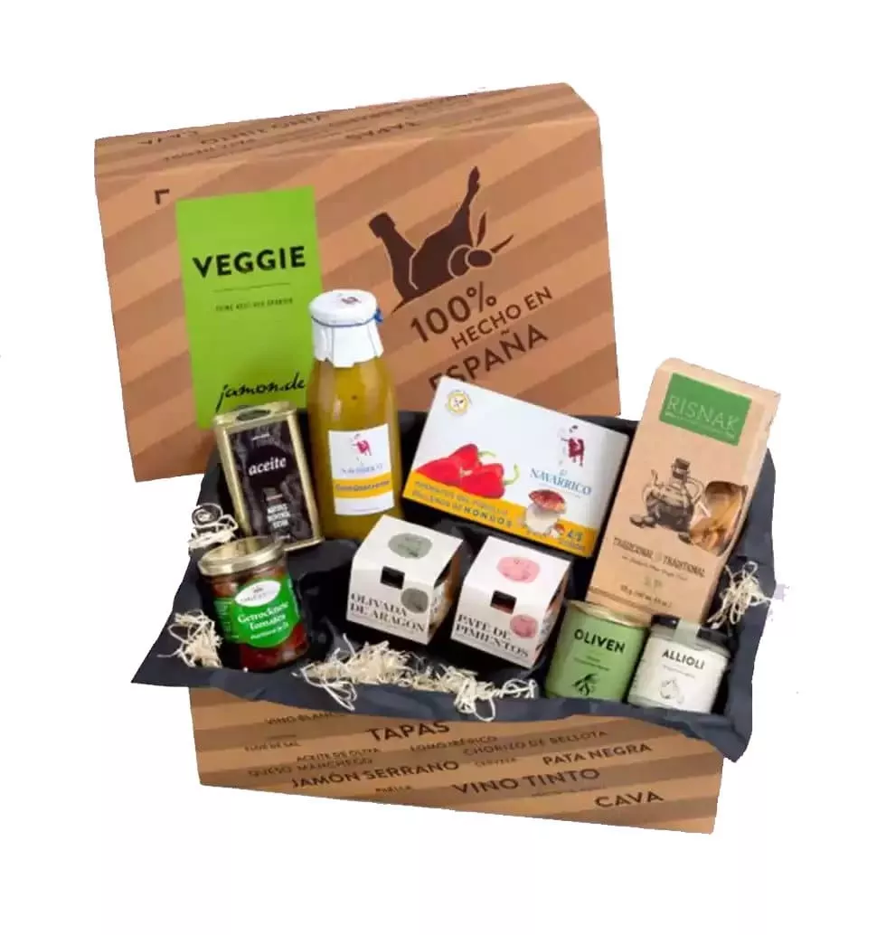 Gift Box Of Vegetarian Delicacies
