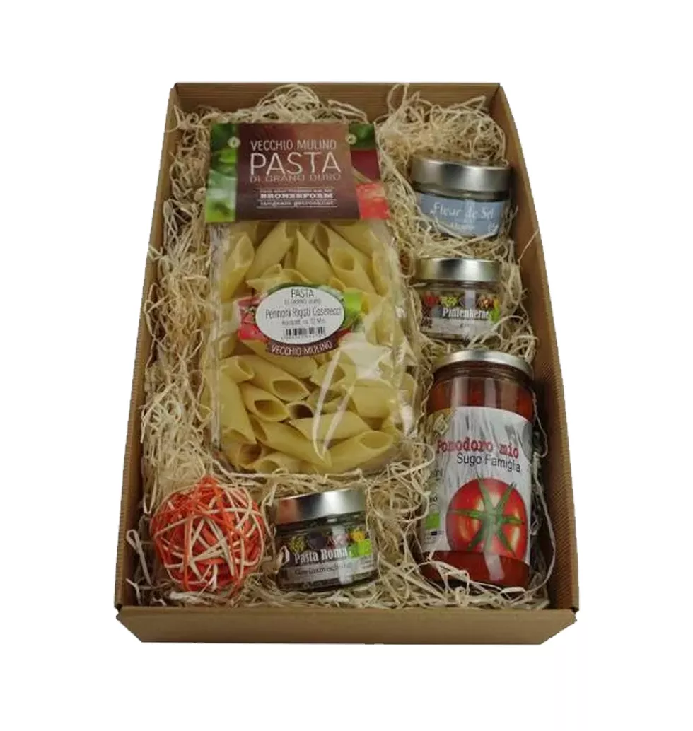 Gift Box With Pasta Assortments
