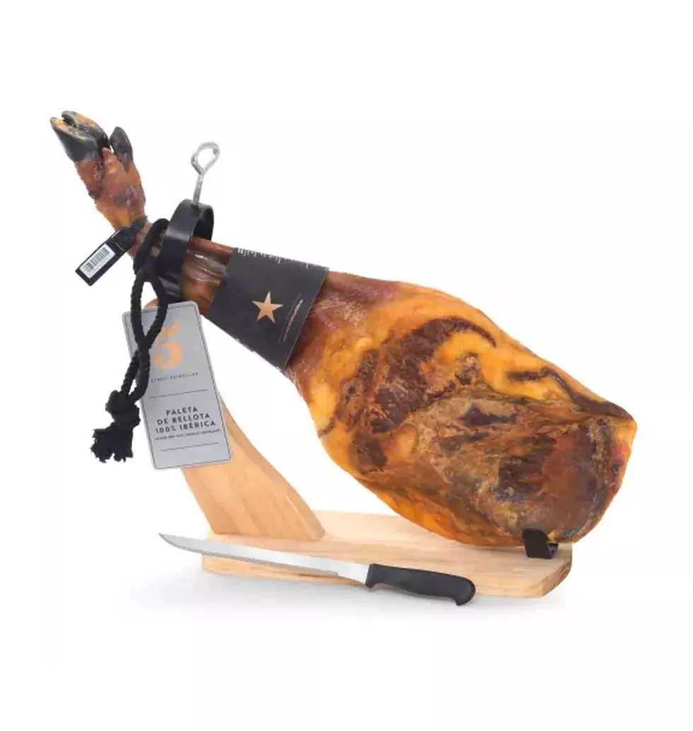 Send 100 Iberico Paleta Ham Experience To Germany