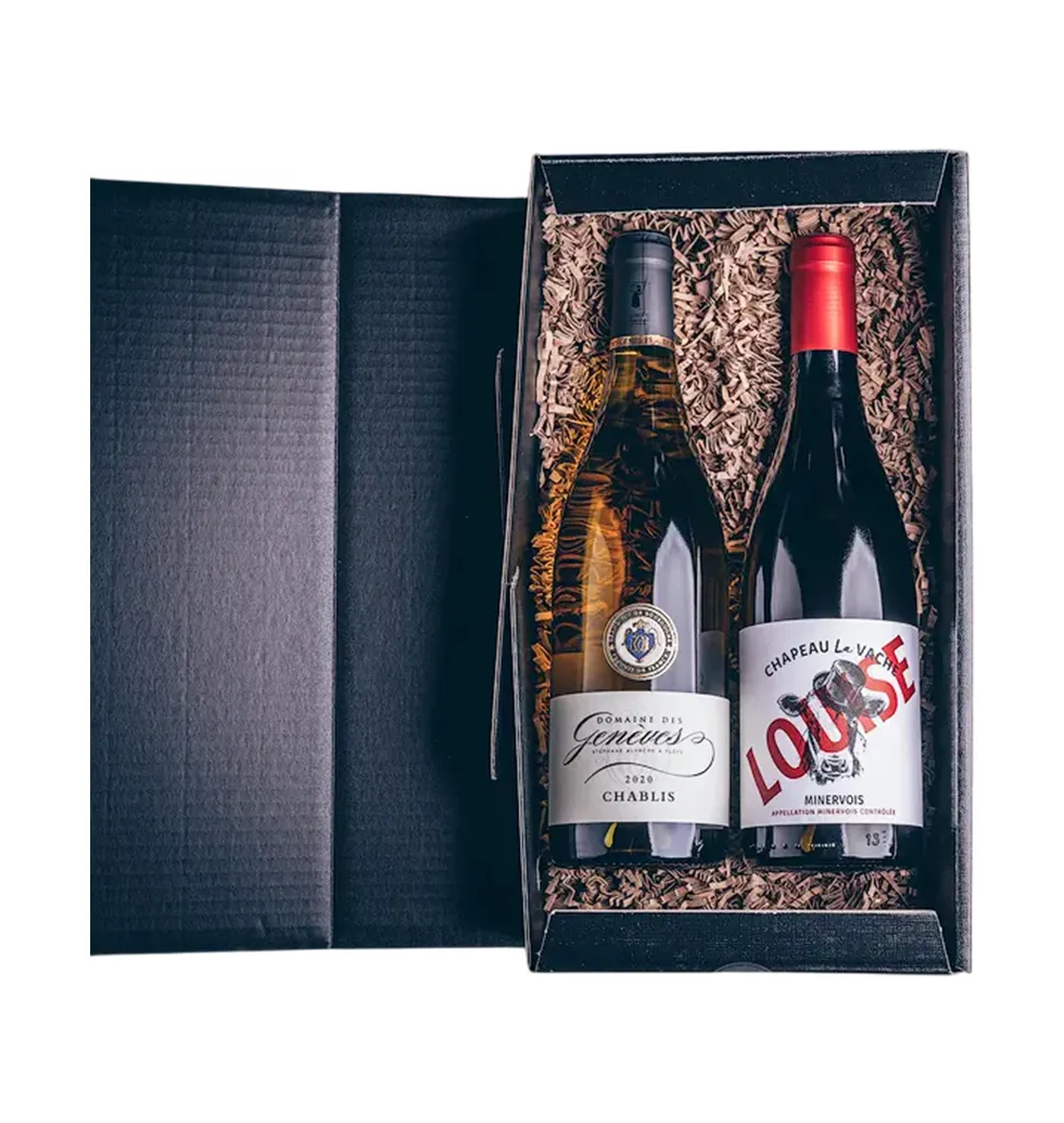 Refined Two-Bottle Wine Set