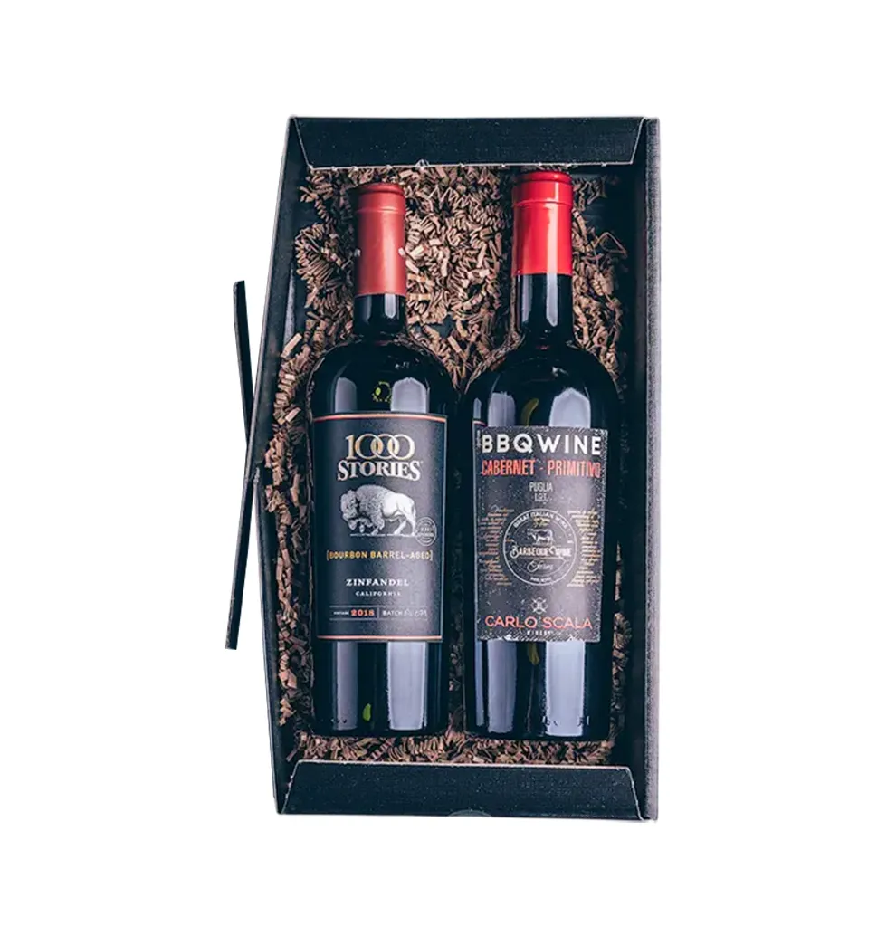 Fine Red Wine Twin Set