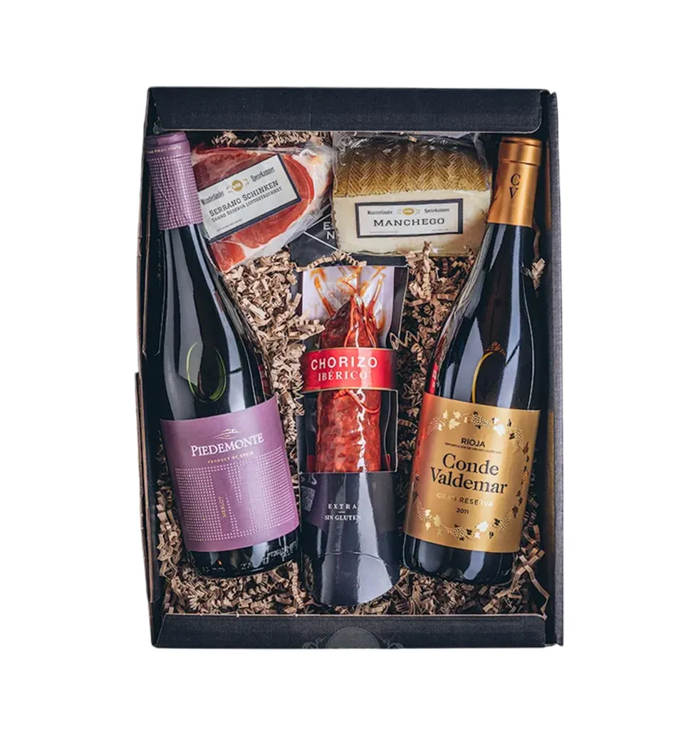Iberian Wine & Charcuterie Hamper