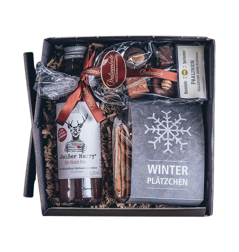 Winter Treats & Punch Celebration Hamper
