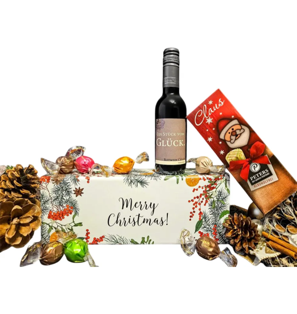 Gourmet Pralines & Wine Gift Pack