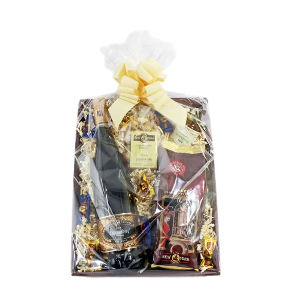 Coffee & Wine Lovers’ Basket