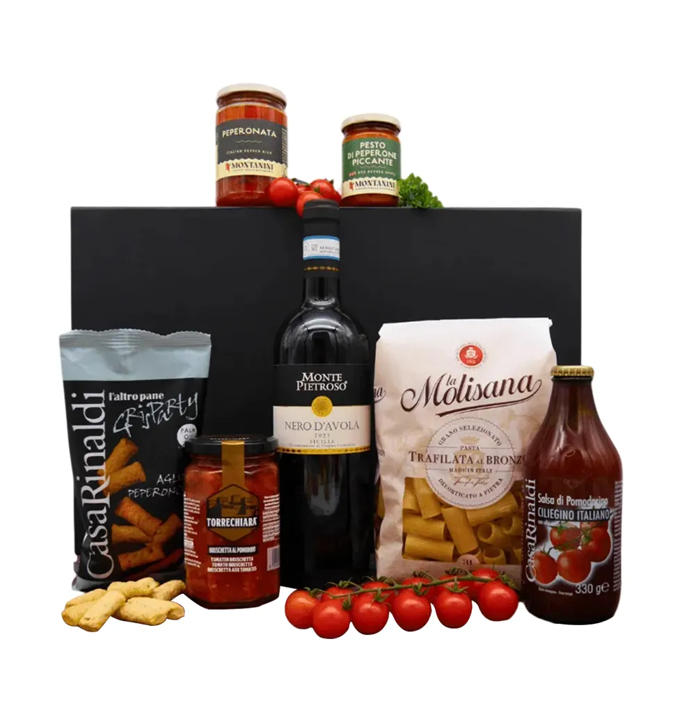 Premium Italian Delicacies & Wine Hamper