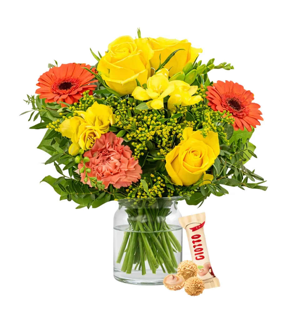 Cheerful Sunshine Blossom Gift Set
