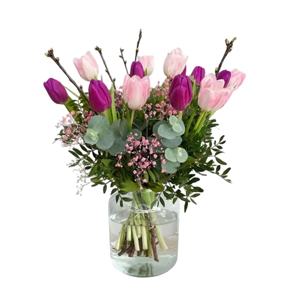 Playful Tulip Delight