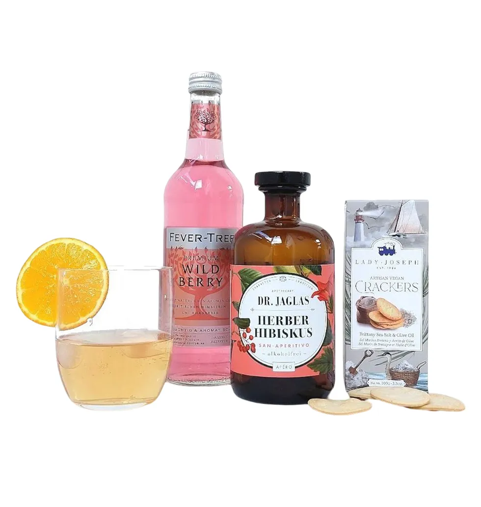 Tropical Hibiscus Bliss - Alcohol-Free Aperitif