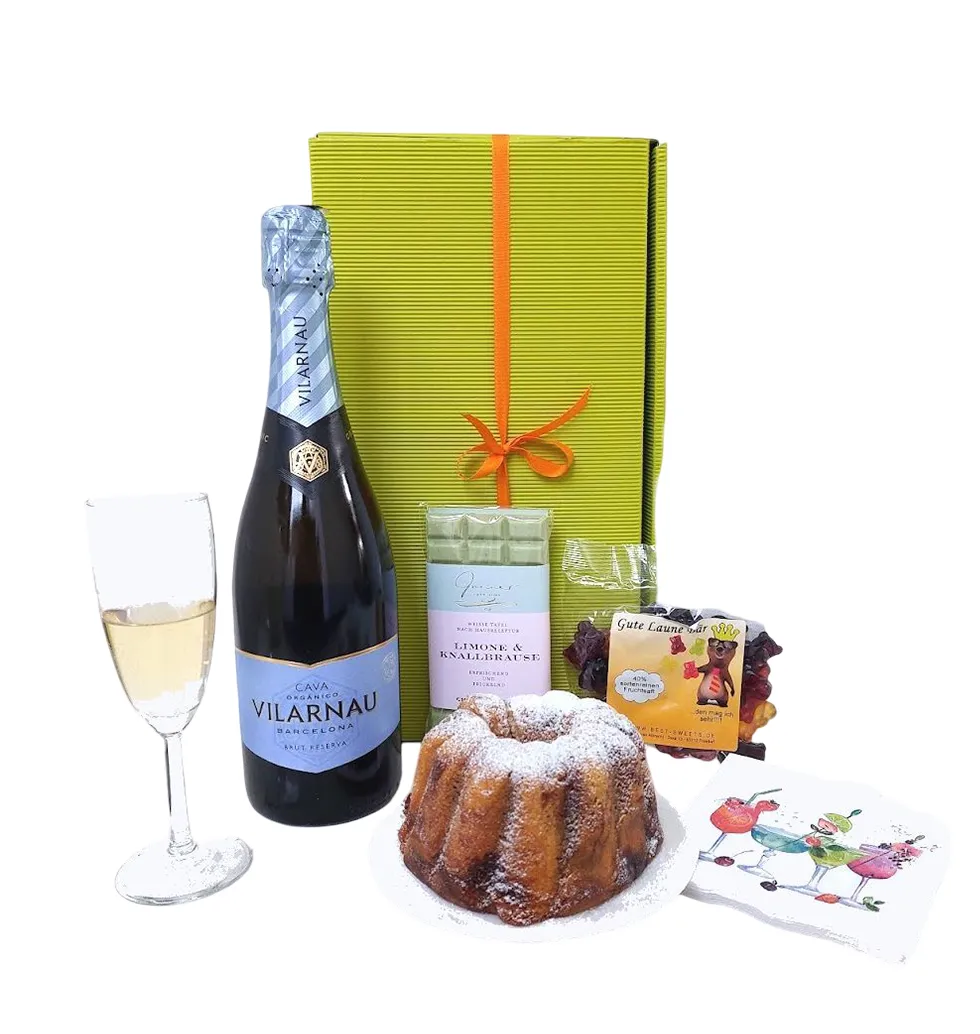 Cheers to Another Year: Birthday Treats Basket!