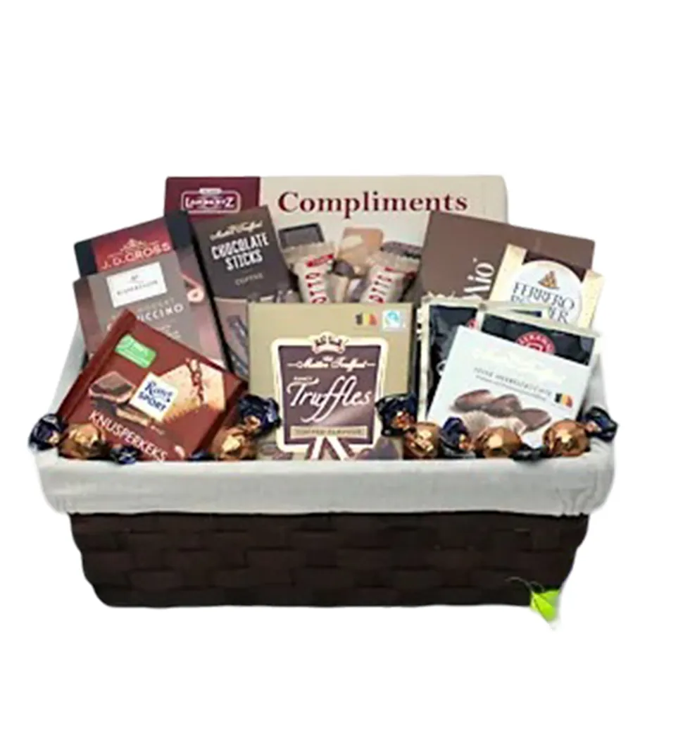Gourmet Chocolate Delight Basket