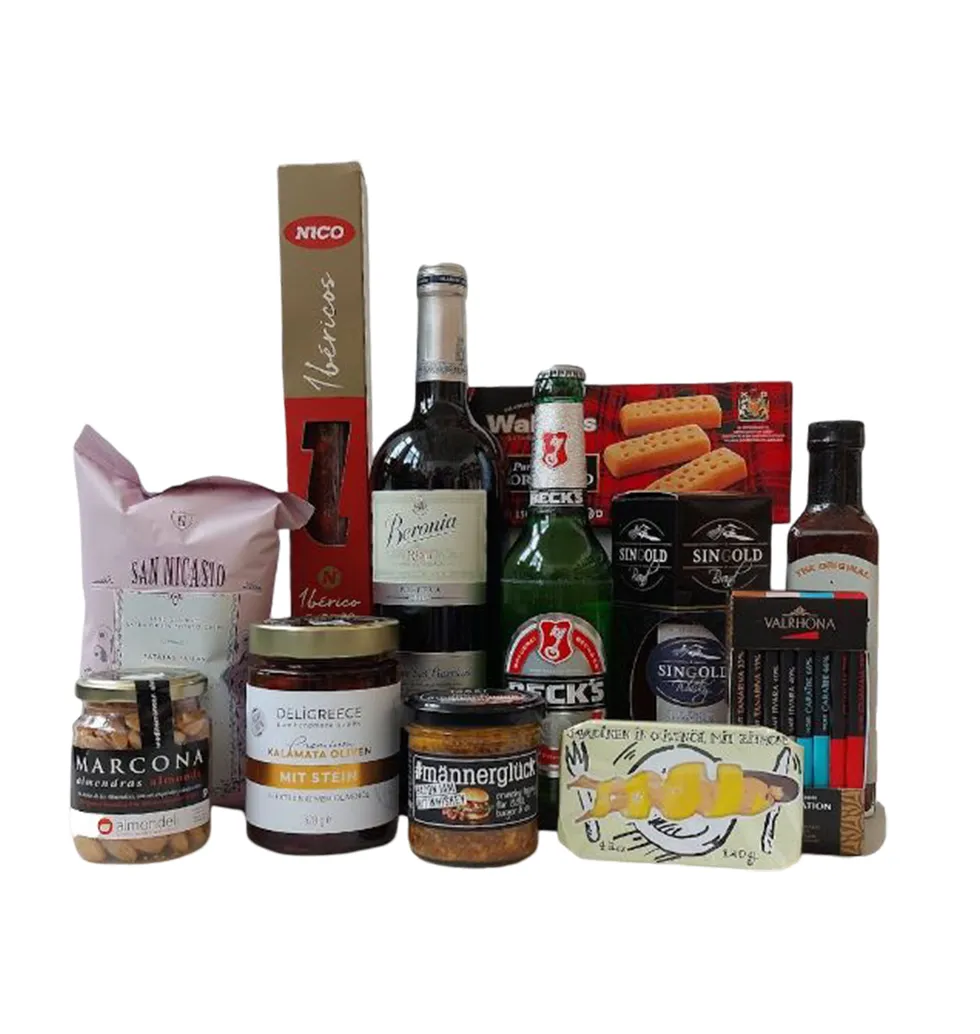 "Whisky Lover's Premium Gift Basket"