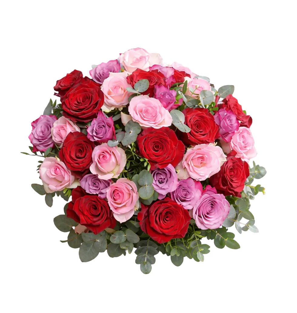 Enchanting Rose Medley Gift Combo