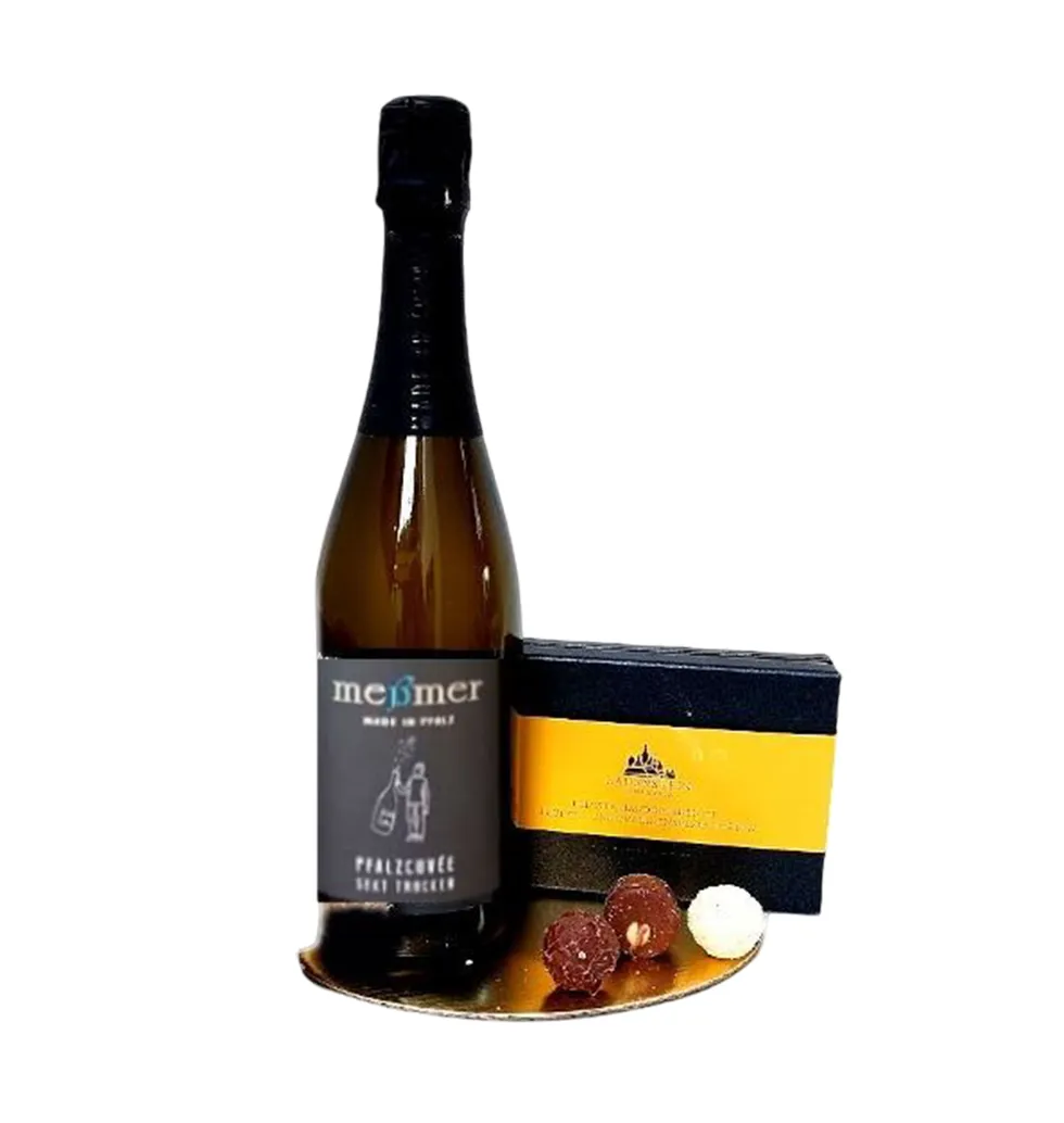 Classic Celebration Wine & Chocolate Gift Box